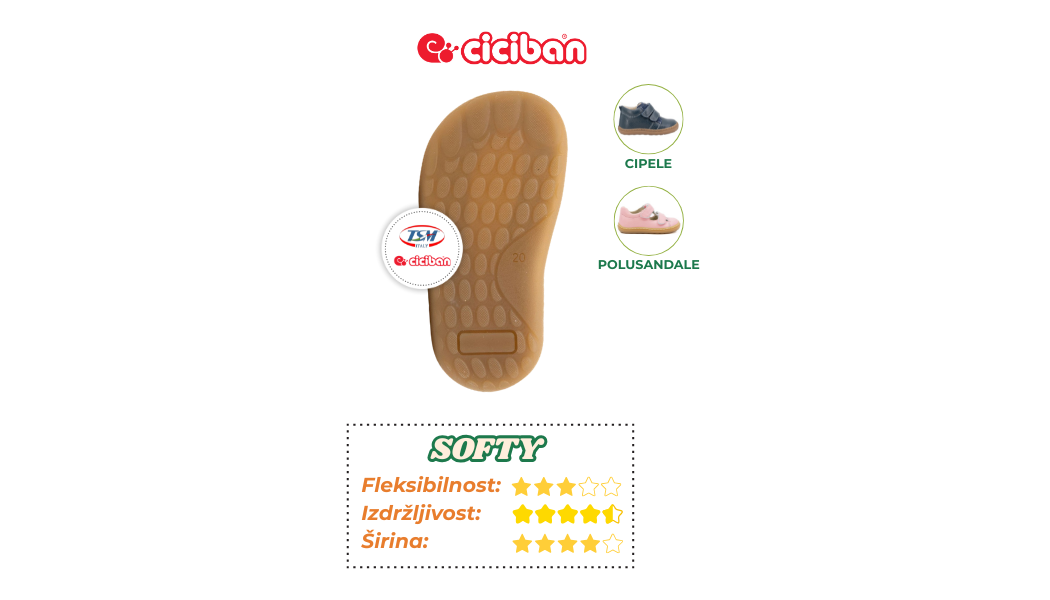 ciciban barefoot